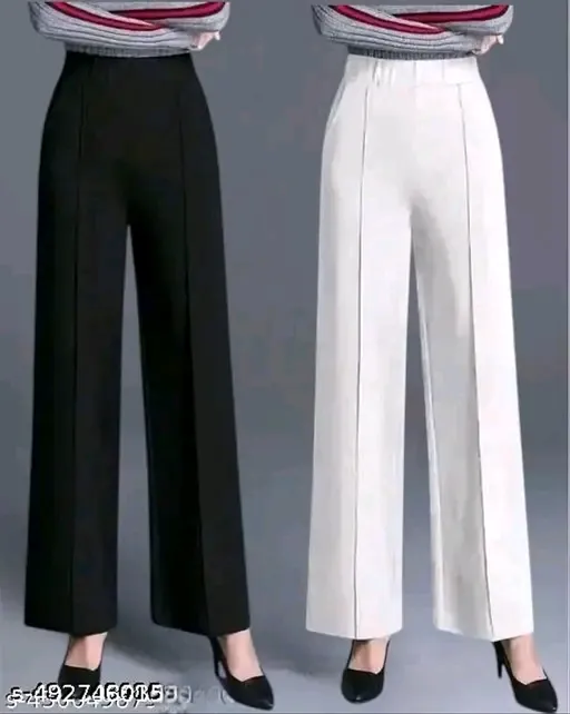 Trendy Fashionable Women  Women Trousers